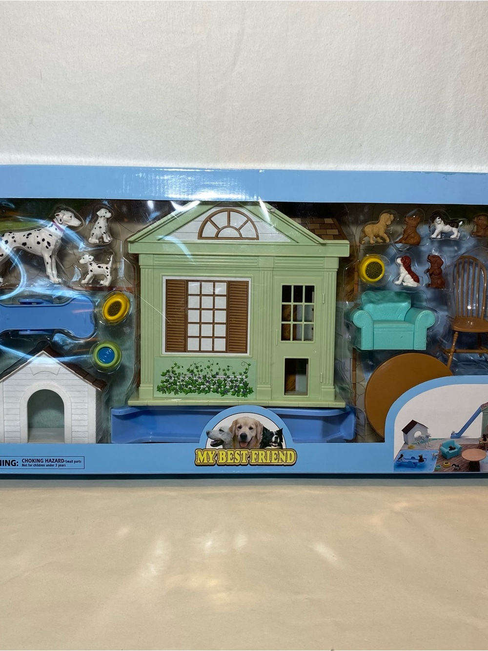 New Ray My Best Friend Home Playset Dog House Figures Accessories NEW NIB RARE